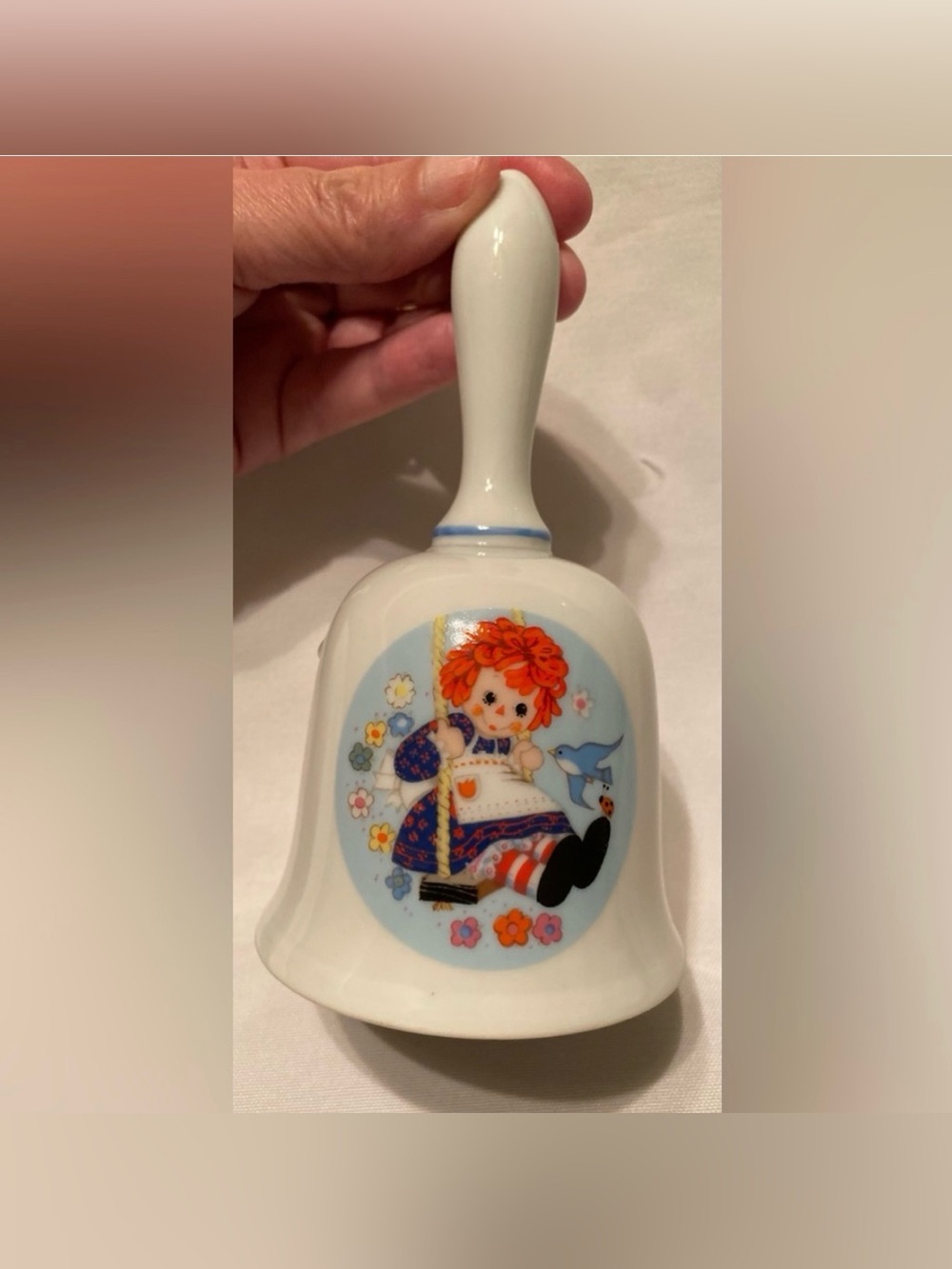 Raggedy Ann Schmid 1979 Signature Series Bell Numbered Collectible Vintage